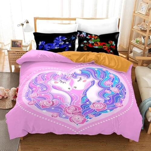 Home comforter bedding sets 3D Qualified Queen King Bedding Set Duvet Cover Pillow Cases comforter bedding sets 2-3pcs style7