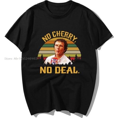 Tshirt Fashion Stranger Things T Shirt No Cherry No Deal Funny Men Tshirt Summer Casual Cotton Hip Hop Tops Streetwear