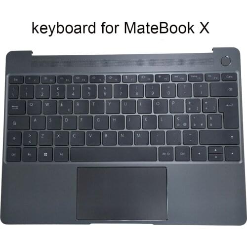 Italian touchpad keyboard backlit for Huawei MateBook X WT-W09 WT-W19 WX9 IT keyboards backlight laptop standard New Upper case