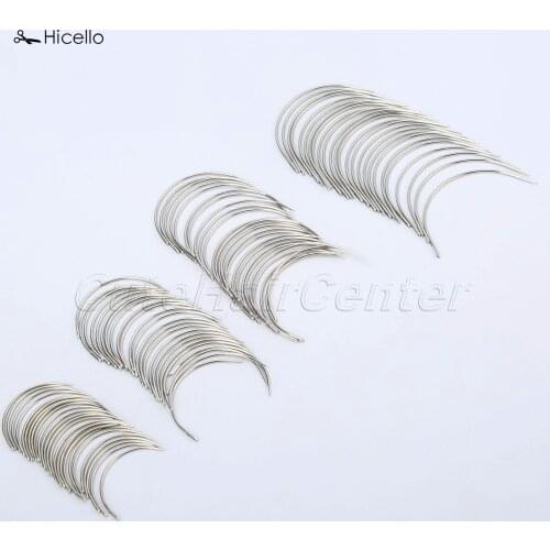 Hicello 25pcs/set C Type Curved Mattress Needles Sewing Repair Tools Curved Mattress Needles Hand Household 4 Sizes artesanato