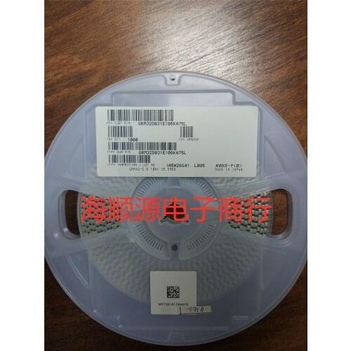 GRM32B7U3D221JW31L SMD MLCC 1210 220pF ±5% 2000V (2kV) Ceramic Capacitor GRM32DB31E106KA75L SMD MLCC 1210 10uF ±10% 25V Cerami