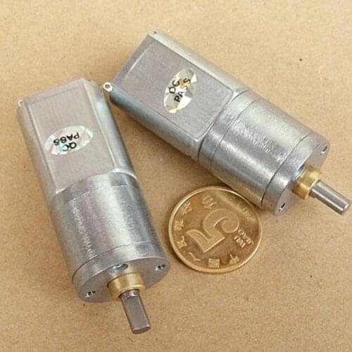 1pcs Gear-box diameter 20mm pure metal gears DC3V 5V 6V 130 geared motor low speed 27RPM gear motor