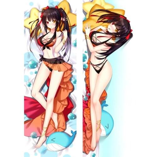 Newly Design Anime Date A Live Yatogami Tokisaki Kurumi Pillow Covers Yatogami Te Dakimakura Case 3D Two Side Bedding Hugging