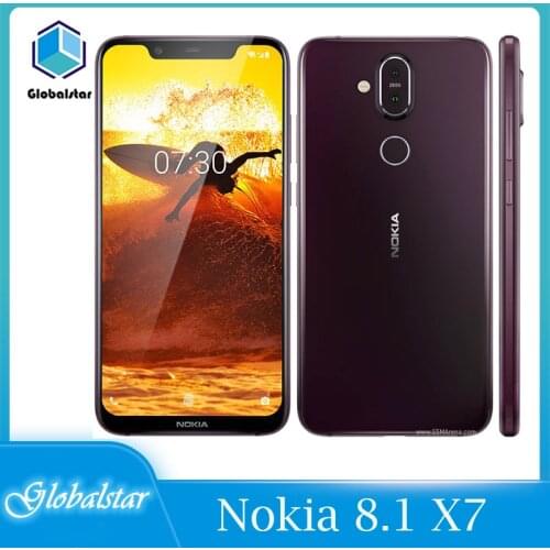Nokia X7 Nokia 8.1 Refurbished Brand Smart phone 4G 6GB RAM 64GB ROM 6.18" Snapdragon 710 Octa Core Android 20MP Free headphone