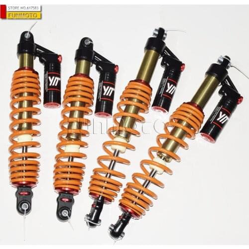2pcs front and 2pcs rear shock fit for CFX10/CF850ATV/ CFORCE 850 XC 9AWA-051600/9AWA-061600 500mm/570mm length