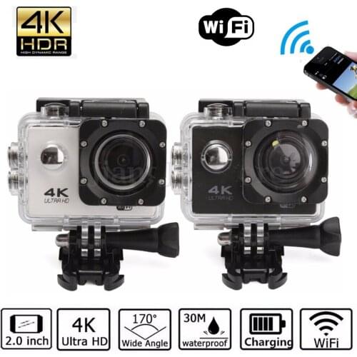Professional Photo Video Waterproof WIFI Camera Outdoor Action Sports Camcorder FHD 1080P DV Cam Wide Angle 170 Degree Wide Angl