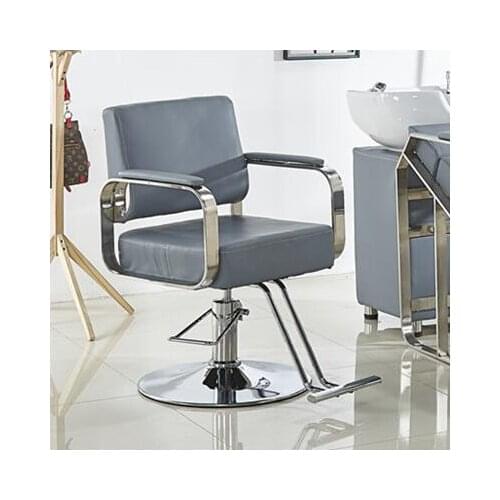 Simple barber shop chair net red haircut chair hairdresser chair stainless steel hairdressing chair lift chair shampoo bed bag