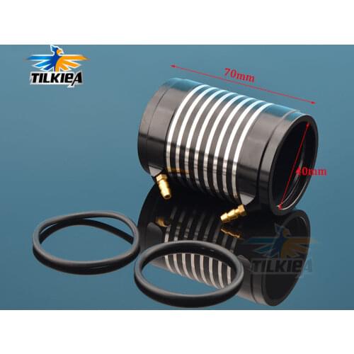 RC Boat 4082 4092 Brushless Motor Water Cooling Jacket Inner Diameter 40mm Length 70mm for Boat Marine Motor