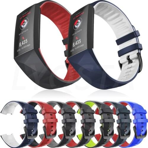 Silicone Strap for Fitbit Charge 3 SE band Replacement wristband Charge4/3SE smart Watch Sport Bracelet Fitbit Charge 4 Bracelet