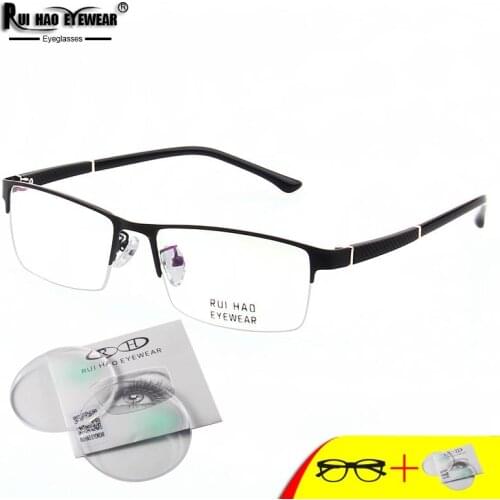 Rui Hao Eyewear Prescription Eyeglasses Unisex Glasses Frame Fill Optical Lenses Customize Myopia Reading Progressive Spectacles