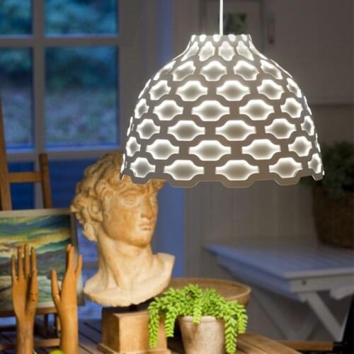 Modern LC shutters pendant lamp nordic design light home dinning room restaurant hotel loft bar office suspension metal light