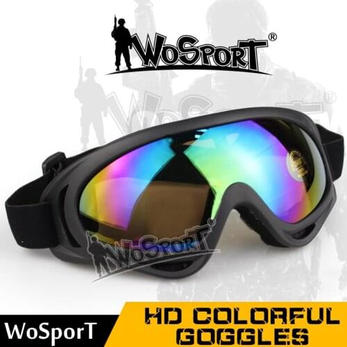 Wosport hot Ma-86 Military Tactical Protection Uv Sandstorm Skiing Glasses Paintball Eye Airsoft Glasses