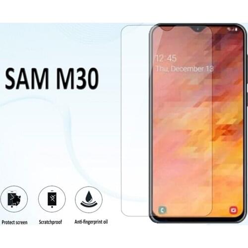 2PCS sFor Glass Samsung Galaxy M30 6.4" Tempered Glass Screen Protector for Samsung Galaxy M30 SM-M305F SM-M305F/DS Glass Film