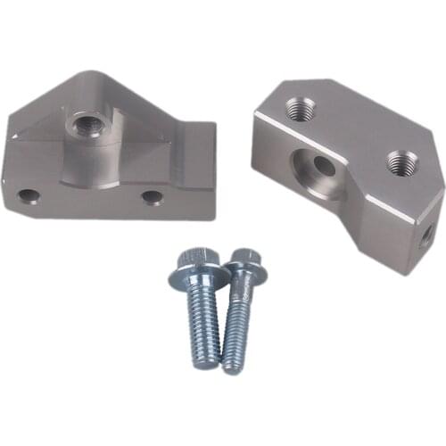 1 Pair New Heavy Duty Iron Vehicle Sensor Relocation Brackets Replace Parts