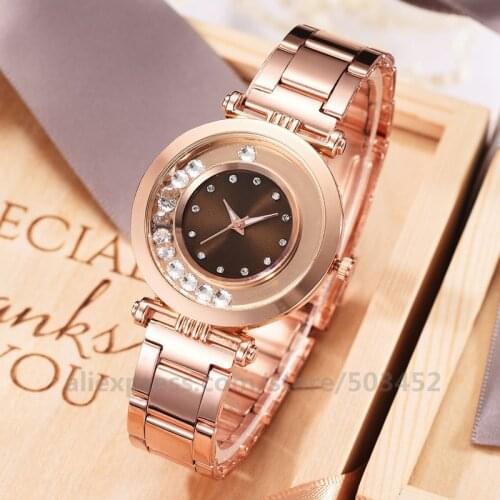 100pcs/lot High Grade Nice Women Watch Stain Steel Belt Quartz Watch Colorful Dail Lady Wrist Watch Unique Fashion Watch