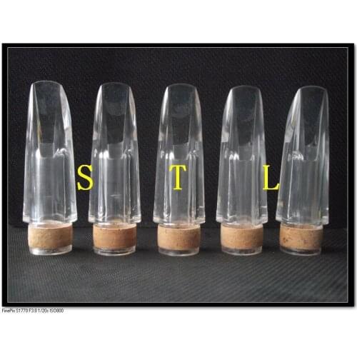 5 pcs transparent Clarinet mouthpiece Good tone Great material