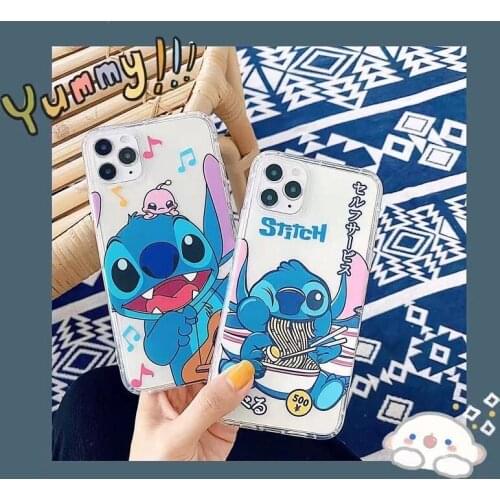 Disney Stitch phone case is suitable for iPhone 11 11Pro Max iPhone 12 12Pro Max X XS XR 7 8 Plus TPU phone case