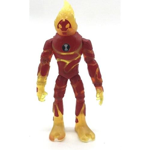 5" Heatblast Cartoon Network Action Figure Model Toys