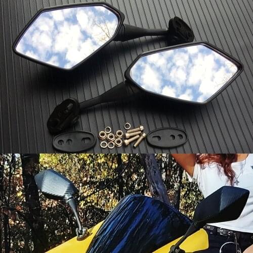 Carbon Rear View Mirrors Motorcycle for HONDA CBR600RR CBR 600 RR 2003 2004 2005 2006 2007 2008 2009 2010 2011 CBR1000RR 04-07