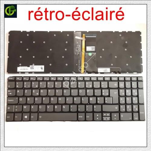 French Backlit Azerty Keyboard for Lenovo IdeaPad s145 15 15iwl s145-15iwl v145-15ast V145 FR