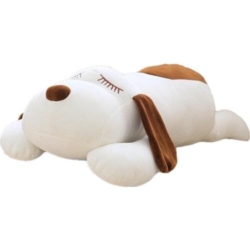 Hot Sell Kids Cute Lying Dog Stuffed Doll Soft Plush Toy Home Sofa Car Decor Girl Gift Plush Toy Rag doll Children Girls Gift
