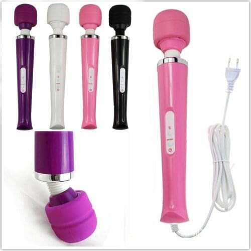 Powerful back Body Massage AV Magic Wand Massager G-spot Stimulation Clitoris Vibrator Adult Sex Toys for women Sex products