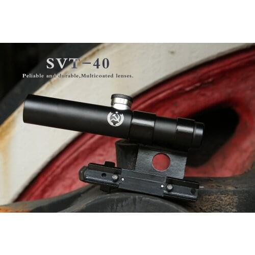 SVT-40 3.5x Scope Multlcoated Lenses Shockproof Multi-coated For Hunting Mosin Nagant Rifle Scope Riser