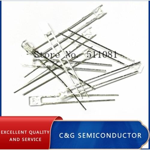 1000pcs 2*3*4 MM 2x3x4 Rectangular square led light blue light blue led light emitting diode bright 2x3x4mm