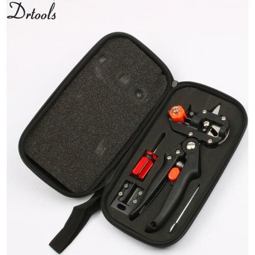 Good package Grafting machine Garden Tools with 2 Blades Tree Grafting Secateurs Scissors grafting KIT Cutting 20PCS-pack GT046