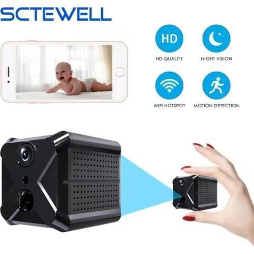 Home Security Mini 1080P HD 4G WIFI Camera Motion Detection Remote Control Night Vision Wireless Camera