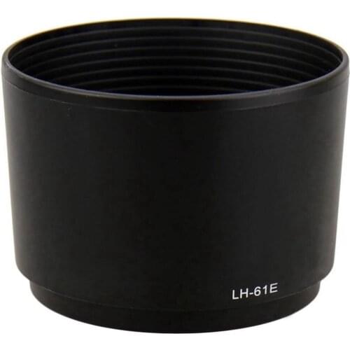 Lens hood for Olympus M.ZUIKO ED 75-300mm f/4.8-6.7 LH-61E Black