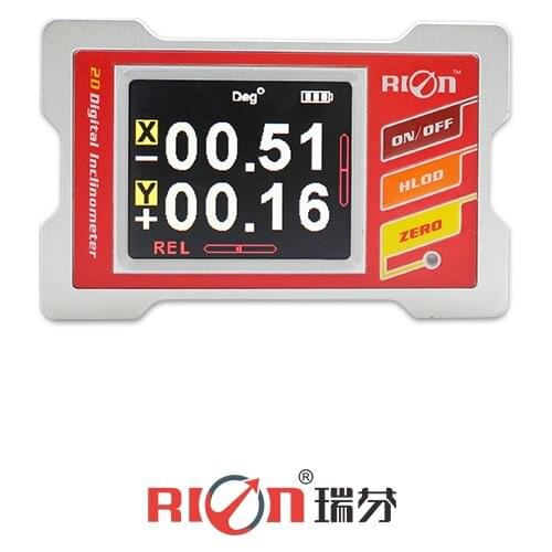DMI420 Digital Display Inclinometer Spirit Level Dual-axis Digital Display Level Measuring Angle Meter
