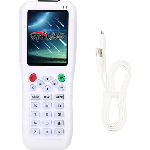 English Version Newest iCopy with Full Decode Function Smart Card Key Machine RFID NFC Copier IC ID Reader Writer 3 5 Duplicator