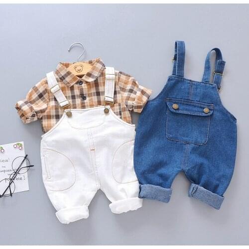 Cartoon pattern print set Infant Baby Boys Gentleman Bow Tie T-Shirt Tops+Solid Shorts Overalls Outfits toddler boy clothes