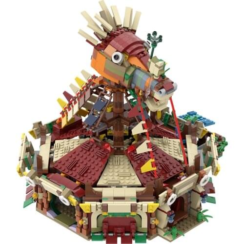 MOC Bricks Game He Legend Zelda-Breaths The Wild Building Block Model Emperor Characters DIY Building Toys For Gifts 2015PCS