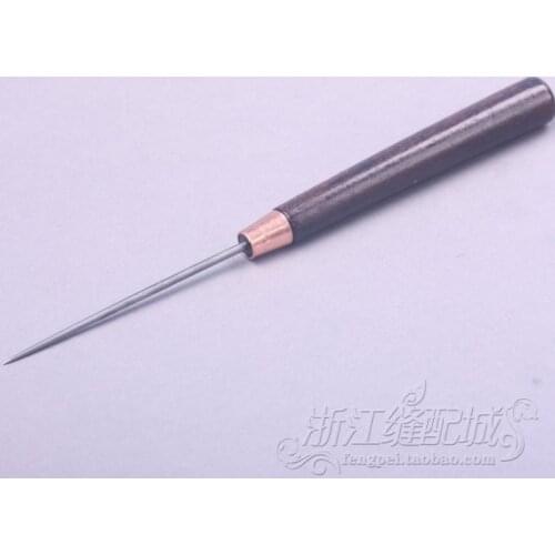 Copper Hoop Black Wooden Handle Wooden Handle Awl Through Copper Awl One Thousand One Thousand Wooden Hoop Pass Through One Thou