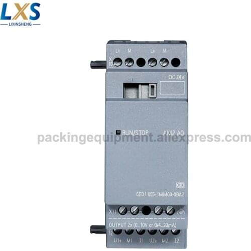 Siemens LOGO 8 AM 2 AQ Analog Output Module 6ED1055-1MM00-0BA2 Expansion Module