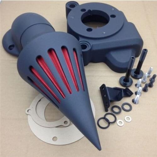 Motorcycle Spike Air Filter Intake Cleaner Kit for Electra Glide Road King FLHR Street Glide Tri Glide