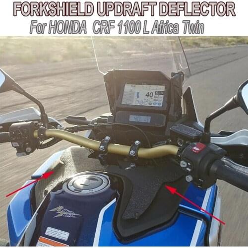 Motorcycle Accessories For HONDA CRF 1100L CRF 1100 L CRF1100L Forkshield Updraft Deflector Africa Twin adventure sports 2020