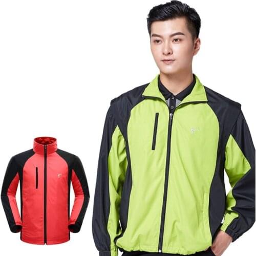 Golf Men Jacket Spring And Autumn Men Windproof Golf Windbreaker Golf Sportswear Long-Sleeved Coat Tops D0668