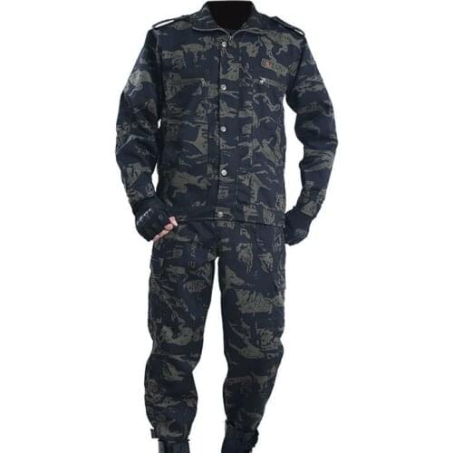 Mens Military Uniform Tactical Clothing Combat Shirt Camouflage Army Militar Soldier Special Forces Coat+Pant Set Maxi S-3XL