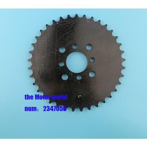 NEW black 8 Holes 530 chain 37 tooth internal diameter 41mm Rear Drive Chain Sprocket For motorcycle Dirt Bike free shipping