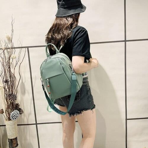 2021 New Genuine Leather Backpack High Qulity Women Bag Cow Leather Backpacks Female Back Pack Casual School Bags on Shoulder