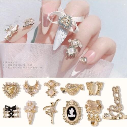 New Delicate Shiny Nail Art Butterfly Jewelry Three-Dimensional Super Flash Imitation Diamond Nail Art Decorations Luxury Charms