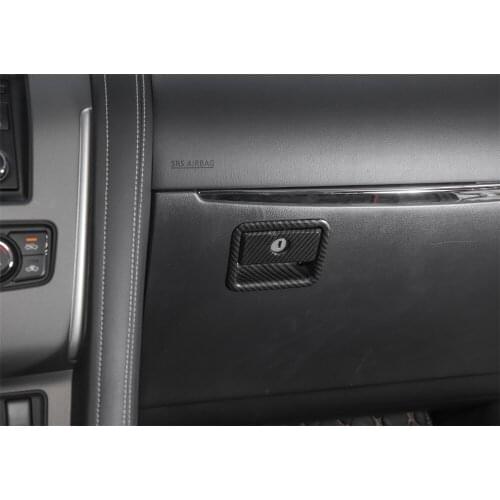 Co-Pilot Storage Box Handle Trim for Nissan Patrol 2017+ Car Accessories Car Sticker Interior Decoration Protector Brand New