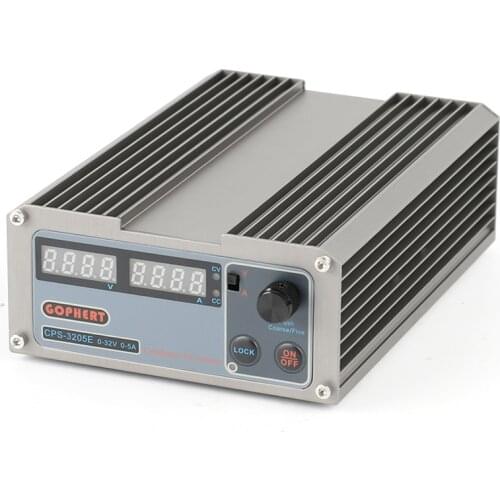 CPS-3205E Precision Digital Adjustable MINI DC Power Supply OVP/OCP/OTP 32V5A 110V-230V 0.01V/0.001A EU+ Cable