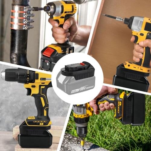 MT21DL Battery Converter Adapter For Makita 18V BL Series Slider Li-ion Battery Convert to DEWALT 20V DCB Series Power Tools