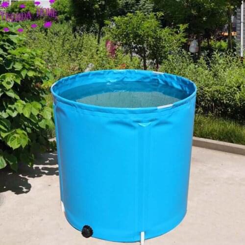 Simple Household Foldable Bucket Rainwater Collector, Portable Storage Bucket For Car Wash, Temporary Fish Pond