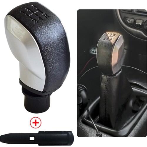 Manual Gear Shift Knob Boot Case For Peugeot 307 301 206 207 408 308 508 2008 3008 Car 5 Speed Car Gear Shifter Lever Knob