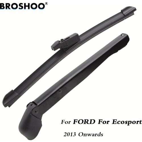 BROSHOO Car Rear Wiper Blade Blades Back Windscreen Wiper Arm For Ford For Ecosport Hatchback (2013 Onwards) 305mm Auto Styling